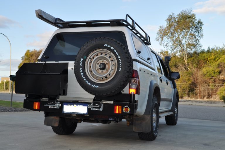 Holden Rodeo RA (2003-2007) Outback Accessories Rear Bar (SKU: TWCCR ...