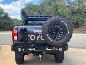 Toyota Hilux (2022-2025) 08/22 onwards Toyota Hilux SR5 and Rogue 4WD Outback Accessories Rear Bar (SKU: TWCHLX5-S )