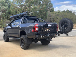 Toyota Hilux (2022-2025) 08/22 onwards Toyota Hilux SR5 and Rogue 4WD Outback Accessories Rear Bar (SKU: TWCHLX5-S )