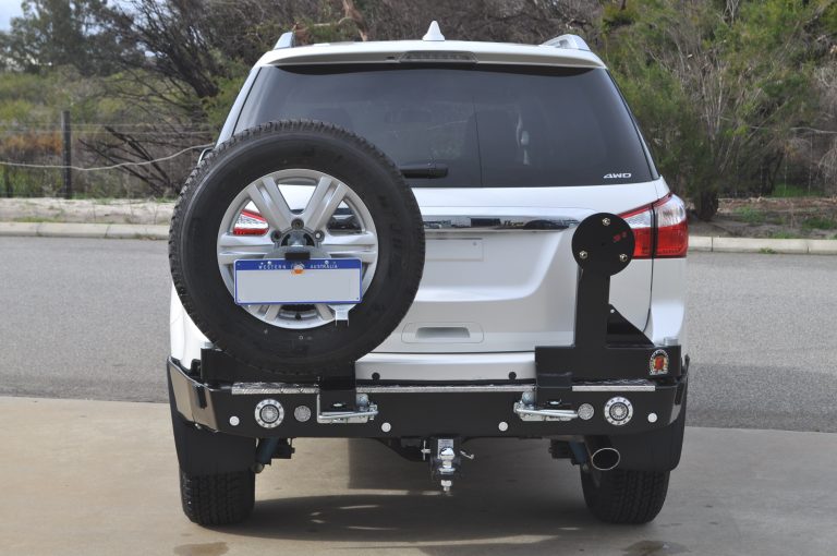 Mux Rear Protection Bar Isuzu MU-X (2013-2021) Outback Accessories Rear Bar (SKU: TWCMU-X ...