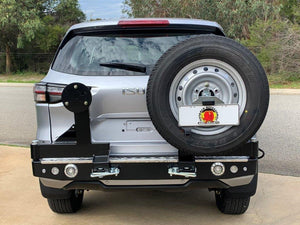 Isuzu Mu-X (2021-2025) 06/21 onwards 4WD Outback Accessories Rear Bar (SKU: TWCMUX2)