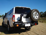Nissan Navara (2005-2015) D40 4WD Well Body Outback Accessories Rear Bar (SKU: TWCNAV2)