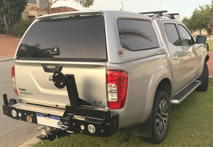 Nissan Navara (2015-2021) NP300 Well Body Outback Accessories Rear Bar (SKU: TWCNAV4)