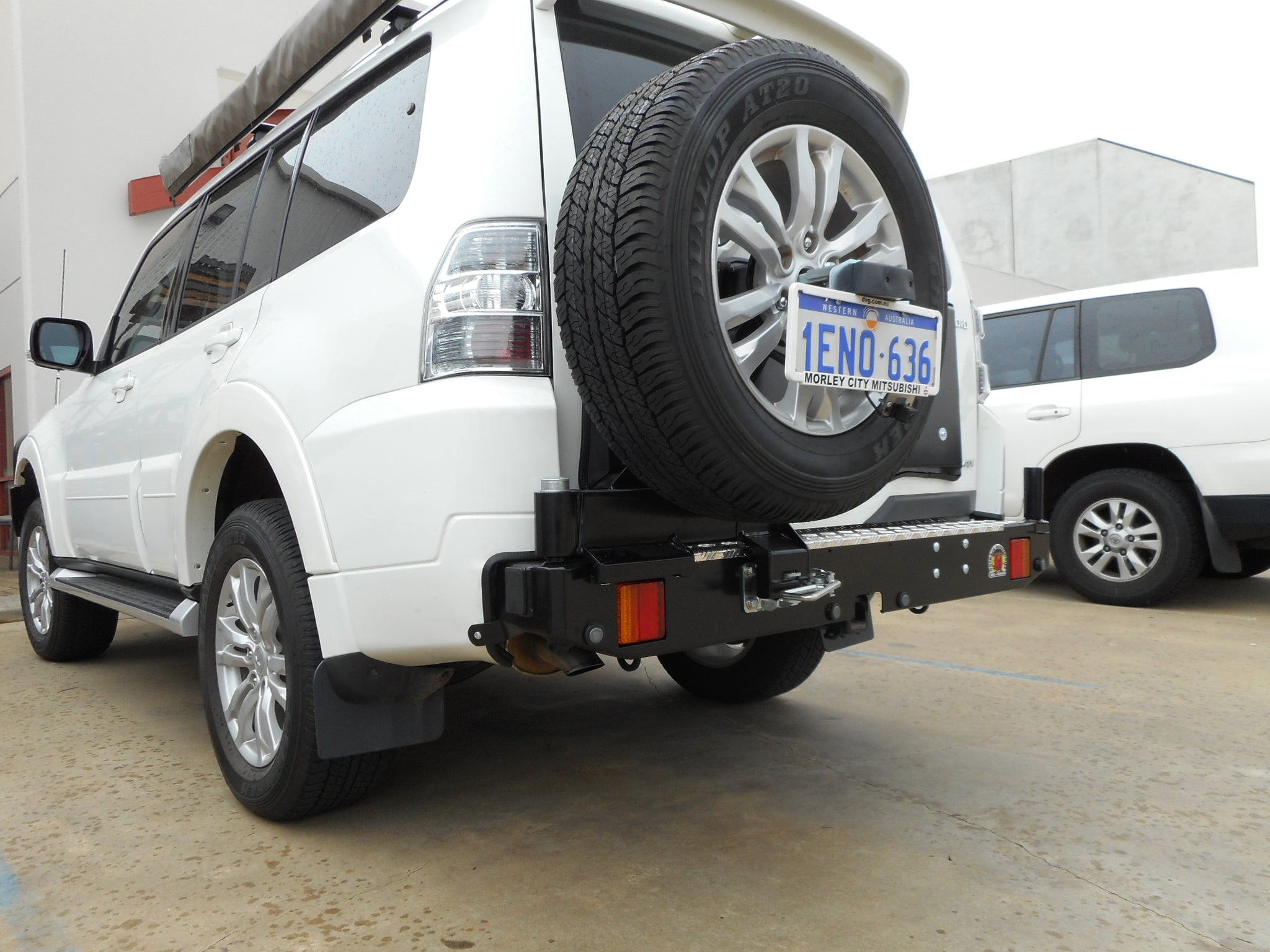 Mitsubishi Pajero (2006-2023) NS NW NX NT Outback Accessories Rear Bar ...