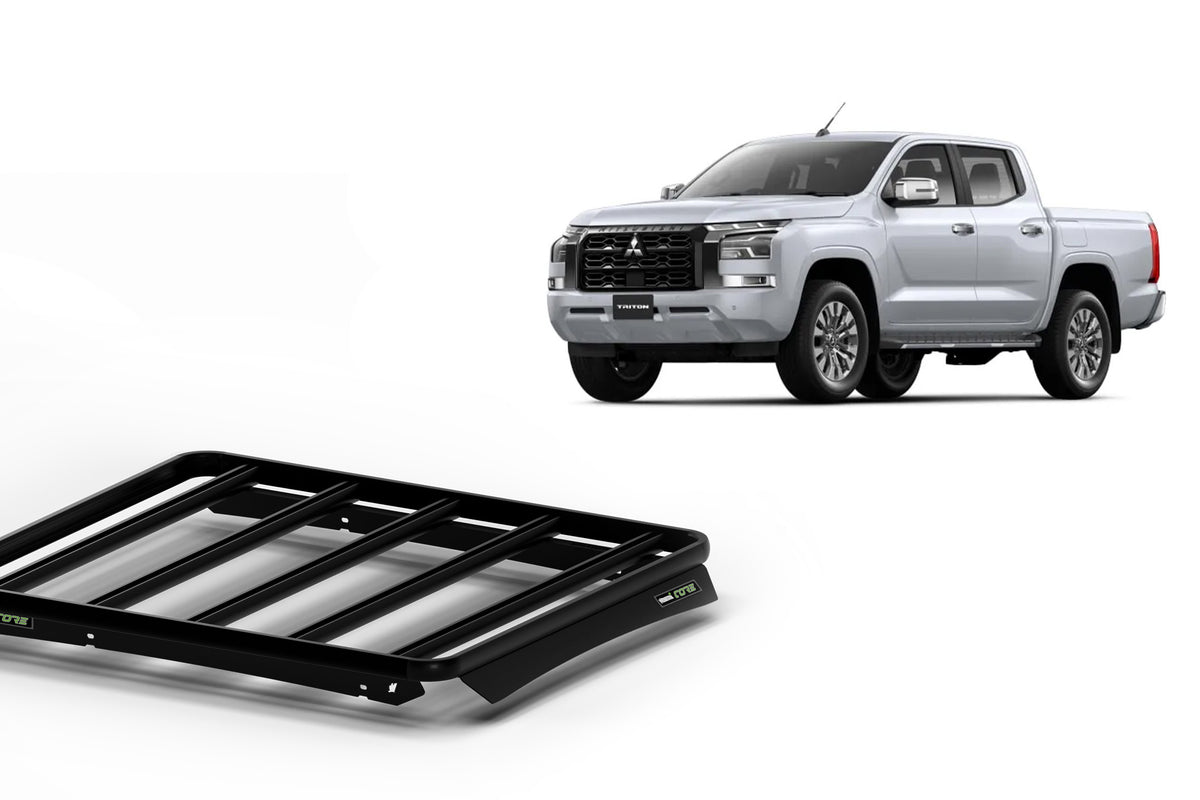Isuzu D-MAX (2020-2025) Dual Cab Wedgetail Platform Roof Rack ...