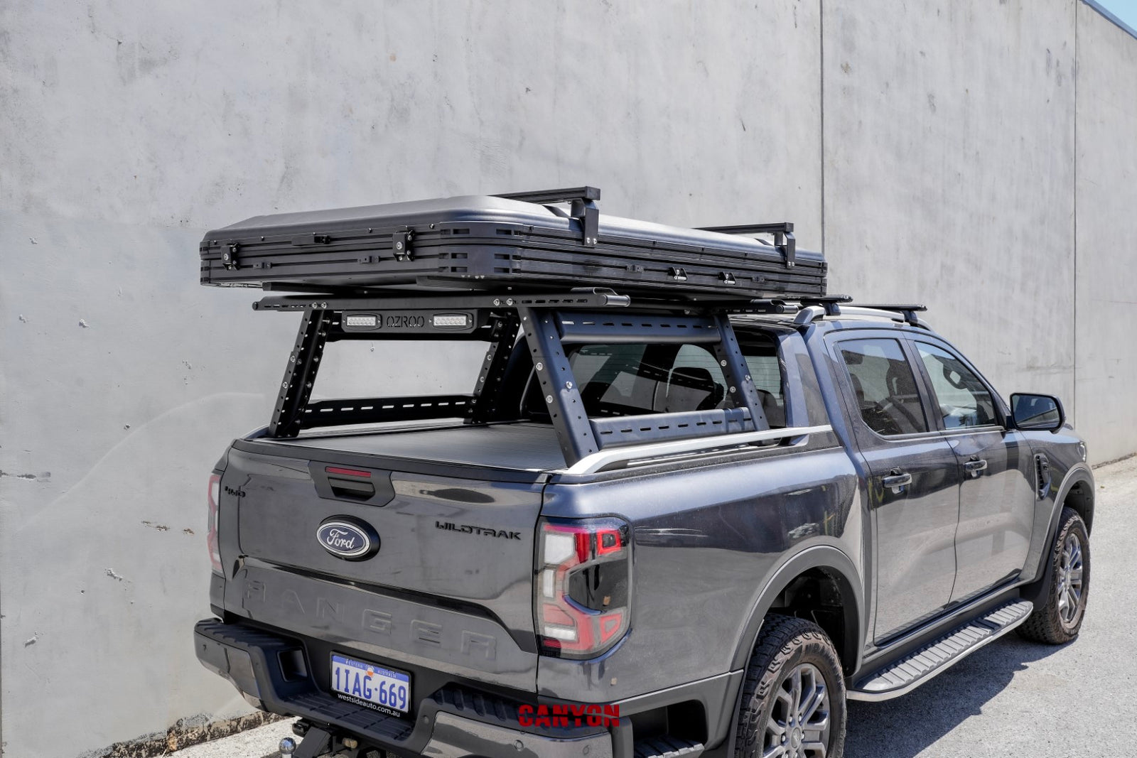 Ford Ranger (2022-2025) Wildtrak OzRoo Tub Rack – PPD Performance