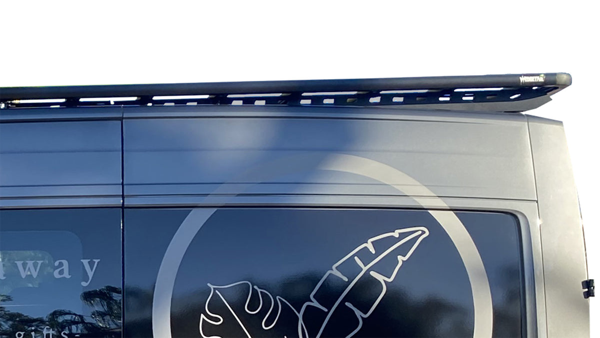 Volkswagen Crafter (2018-2025)MWB Low Roof Wedgetail Platform Roof Rack ...