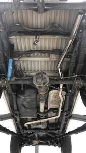 Nissan Navara (2007+) D40 TD 3" Stainless Steel Exhaust System