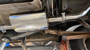 Nissan Navara (2007+) D40 TD 3" Stainless Steel Exhaust System