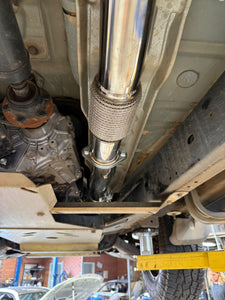 Mitsubishi Triton (2015+) MQ & MR TD Stainless DPF-Delete turbo-back exhaust