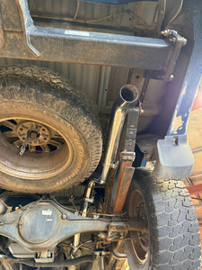 Mitsubishi Triton (2015+) MQ & MR TD Stainless DPF-Delete turbo-back exhaust