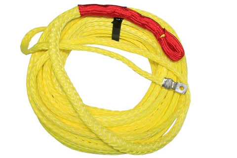 Universal Accessories (1950-current)  All All All  Winch Rope Polyurethane Coated 10mm x 40m Hi-Vis Yellow (Each) - SUP-SWR10-40YL