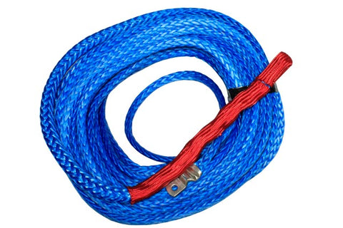 Universal Accessories (1950-current)  All All All  Winch Rope Polyurethane Coated 10mm x 30m Blue (Each) - SUP-SWR10-30BL