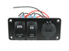 Universal Accessories (01/1950-current) Superior Engineering Superior Switch Panel with Dual Switches and USB/Voltmeter (Each) - YJ-SP03