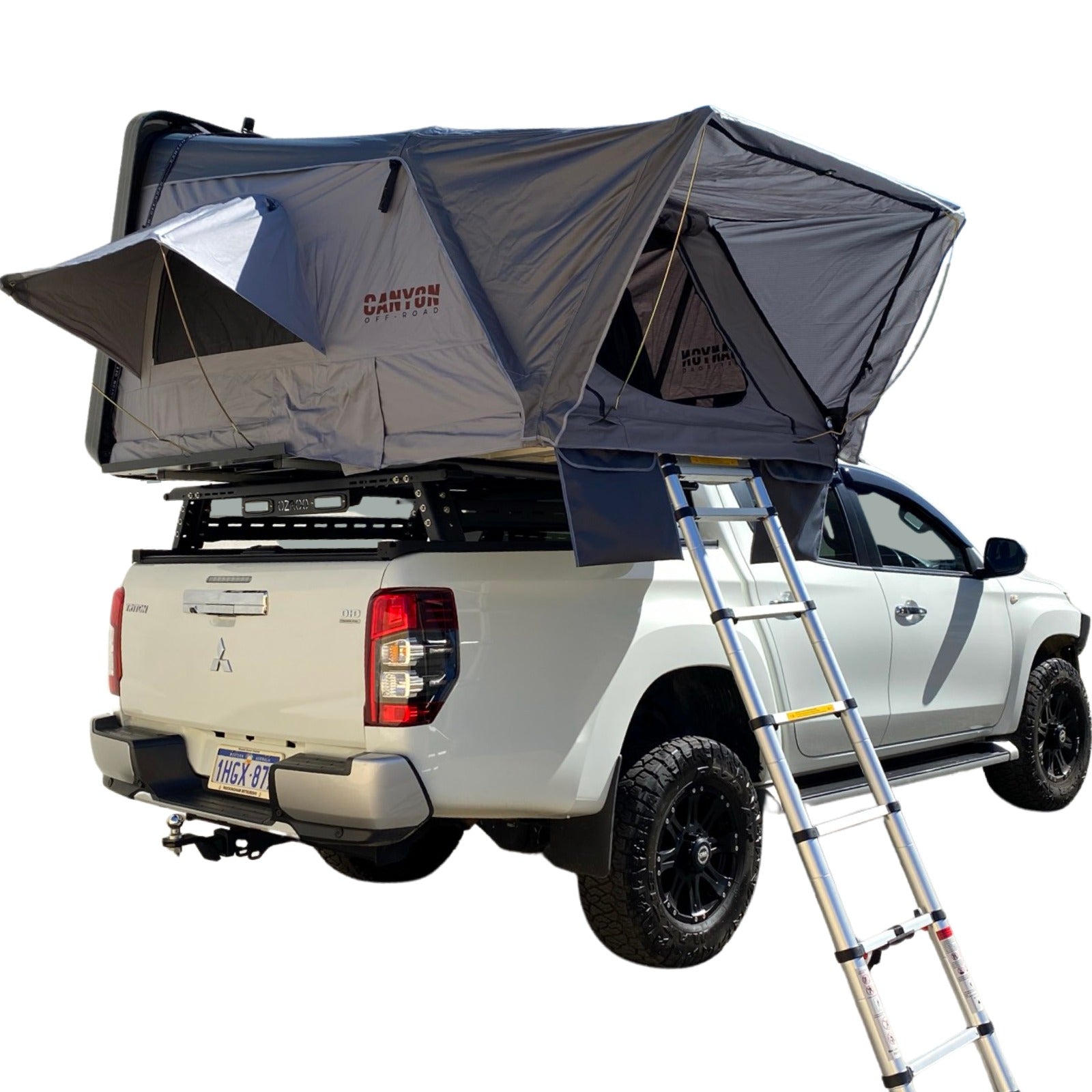 2 person roof top tent Canyon Off-Road 2 Person Roof Top Tent (1.6M Hard Shell) (SKU: CAN-725 – PPD Performance