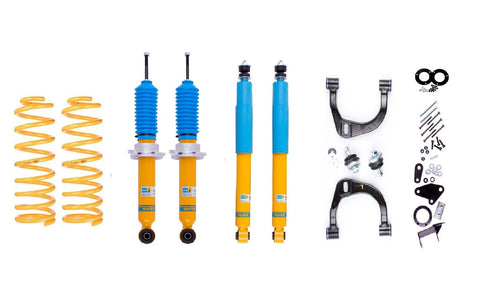 Isuzu DMAX (2012-2020)  Front suspension lift kit 50/75mm + Rear shocks - Bilstein B6