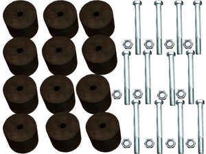 Toyota LandCruiser 75 Series (1984-1990)  Ute Petrol 4.0ltr  Body Lift Kit 2 Inch (50mm) Lift