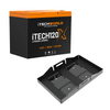 iTechworld | 105Ah Lithium LiFePO4 Bluetooth Battery Bundle | with Battery Tray