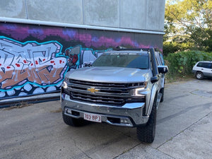 Chevrolet Silverado (2021-2022)  5" Stainless Steel Snorkel Meredith Metal Works