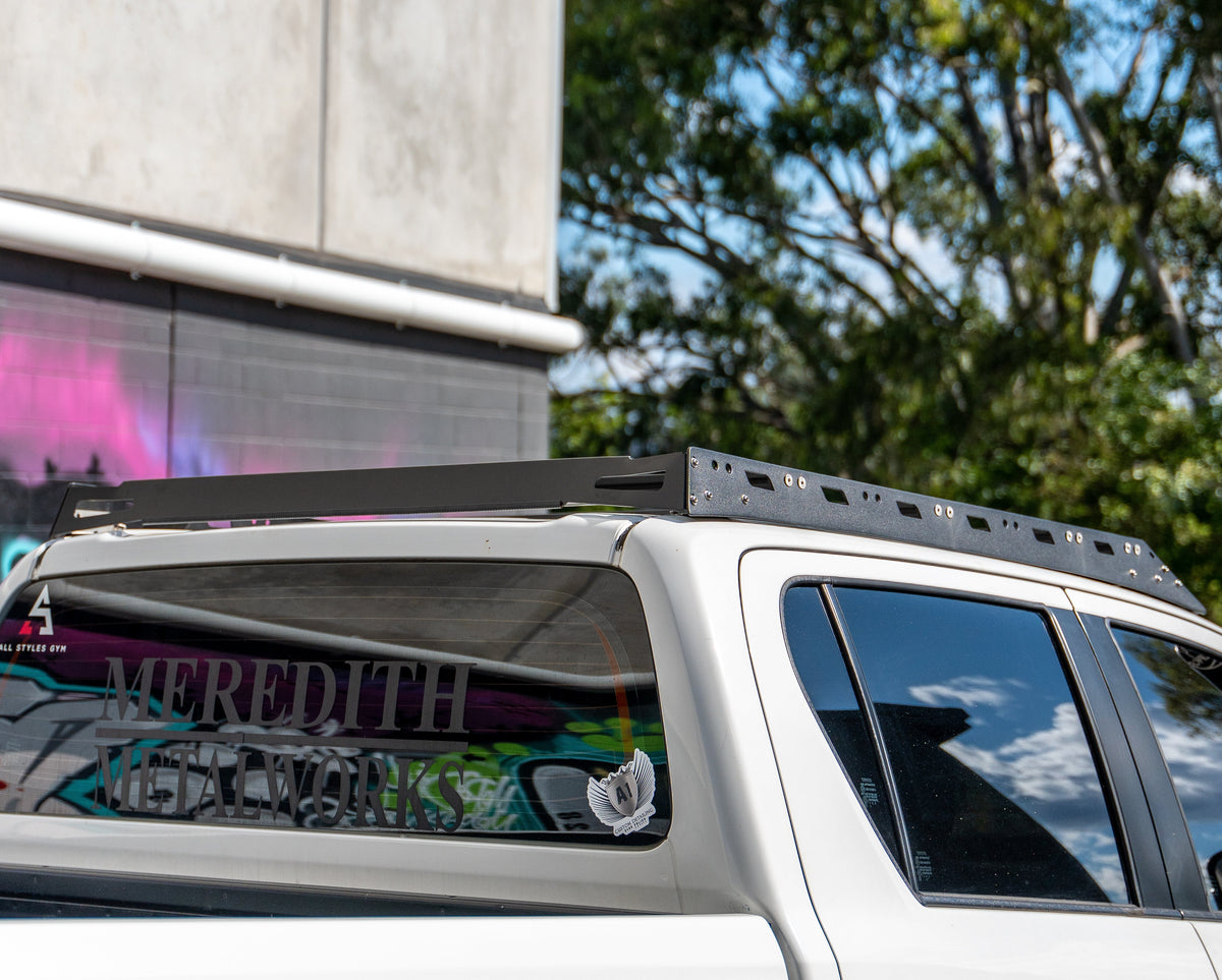 Toyota Hilux (2015-2025) N80 Dual Cab Slim Line Roof Rack - Meredith ...