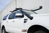 Ford Ranger (2012-2022) PX PX2 PX3 Series Kingz Customs 4" Stainless Snorkel Kit