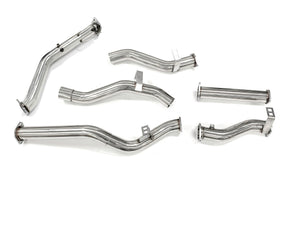 Toyota Landcruiser 76 Series (2016+) VDJ76 V8 TD Turboback DPF Delete Stainless Steel Exhaust