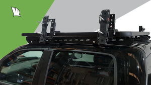 Dodge Ram (2009-2025) 1500/2500 Quad Cab Wedgetail Platform Roof Rack