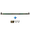 Nissan Patrol (08/1983-07/1987) Superior Engineering Superior Hollow Bar Drag Link Suitable For Nissan Patrol MK/MQ/GQ Leaf Front Adjustable (Crossover Steering) (Each) - GQMCODLLF-V3