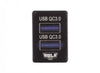 Hulk 4X4 - Dual QC3 USB Socket - Late Toyota - Blue