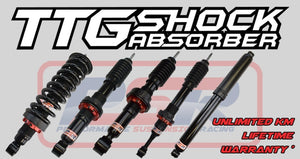 Toyota Hilux (2005-2015) N70 PSR TTG Front 4" Lift Kit (Adjustable Struts, diff drop, control arms)