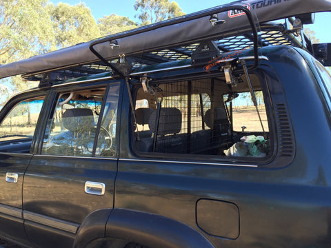 Landcruiser 80 series (1990-1998) Emu Wing Window Vehicle Access - Auto Safety Glass