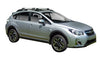 Subaru XV (2016-2017) 5 Door SUV 2016 - May 2017 (Raised Rails) Aero FlushBar Yakima Roof Rack