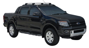 Ford Ranger (2012-2015) Wildtrak 4 Door Ute 2012 - 2015 (Raised Rails) Aero FlushBar Yakima Roof Rack