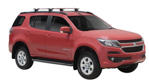 Holden Trailblazer (2016-2020) 5 Door SUV 2016 - 2020 (Flush Rails) Aero ThruBar Yakima Roof Rack