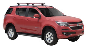 Holden Trailblazer (2016-2020) 5 Door SUV 2016 - 2020 (Flush Rails) Yakima HD Through Bar Yakima Roof Rack