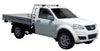 Great Wall (2010-2023) V240 Single Cab 2 Door Ute 2010 - 2023 (Naked Roof) Aero ThruBar Yakima Roof Rack