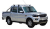 Mahindra Pik-Up (2017-2023) Double Cab 4 Door Ute Dec 2017 - 2023 (Gutters) Yakima HD Through Bar Yakima Roof Rack
