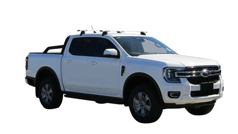 Ford Ranger (2022-2023) Double Cab 4 Door Ute Jul 2022 - 2023 (Naked Roof) Aero ThruBar Yakima Roof Rack