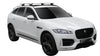 Jaguar F-Pace (2016-2023) 5 Door SUV 2016 - 2023 (Flush Rails) Aero ThruBar Yakima Roof Rack