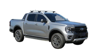 Ford Ranger (2022-2022) Wildtrak 4 Door Ute Jul 2022 - 2022 (Raised Rails) Aero ThruBar Yakima Roof Rack