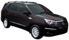 SsangYong Stavic (2014-2023) 5 Door MPV 2014 - 2023 (Raised Rails) Aero RailBar Yakima Roof Rack