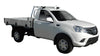Foton Tunland (2012-2023) Single Cab 2 Door Ute Nov 2012 - 2023 (Naked Roof) Aero ThruBar Yakima Roof Rack