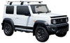 Suzuki Jimny (2019-2022) 3 Door SUV Feb 2019 - 2022 (Gutters) Yakima HD Through Bar Yakima Roof Rack