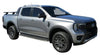 Ford Ranger (2022-2022) Wildtrak (Rear Cargo) 4 Door Ute Oct 2022 - 2022 (Raised Rails) LockNLoad TrimHD Bar 1650 mm Yakima Roof Rack