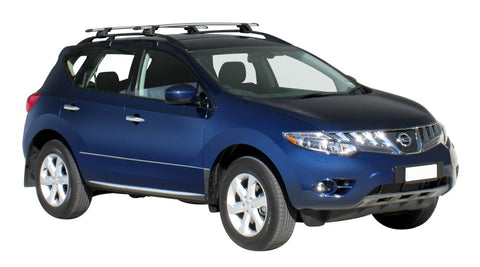 Nissan Murano (2009-2023) Z51 5 Door SUV 2009 - 2023 (Raised Rails) Aero ThruBar Yakima Roof Rack