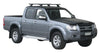 Ford Ranger (2006-2011) Crew Cab 4 Door Ute Nov 2006 - 2011 (Naked Roof) Yakima HD Through Bar Yakima Roof Rack