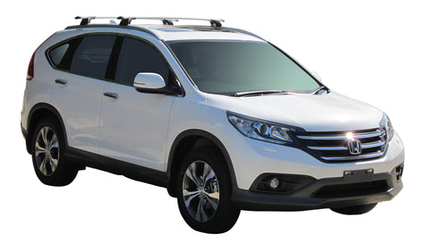 Honda CR-V (2012-2014) 5 Door SUV 2012 - 2014 (Flush Rails) Aero ThruBar Yakima Roof Rack