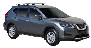 Nissan X-Trail (2017-2023) 5 Door SUV Jun 2017 - 2023 (Naked Roof) Aero ThruBar Yakima Roof Rack