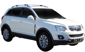 Holden Captiva (2006-2020) 5 5 Door SUV 2006 - 2020 (Raised Rails) Aero RailBar Yakima Roof Rack