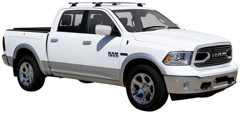 Dodge Ram (2009-2012) 1500 Crew Cab DS 4 Door Ute 2009 - 2012 (Naked Roof) Aero ThruBar Yakima Roof Rack